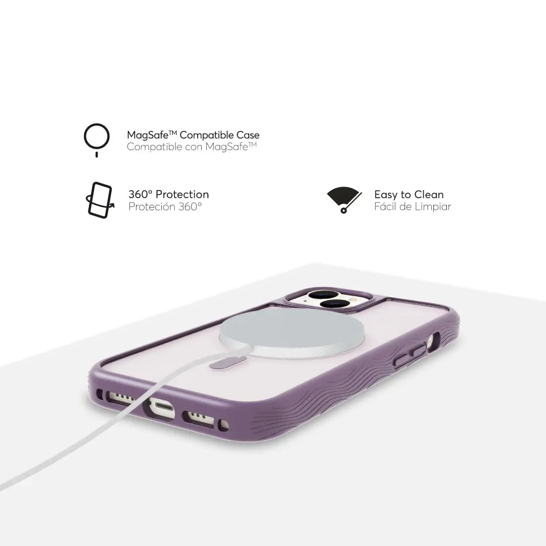 NCO SafeCase Grip With MagSafe Berry Purple para iPhone 14