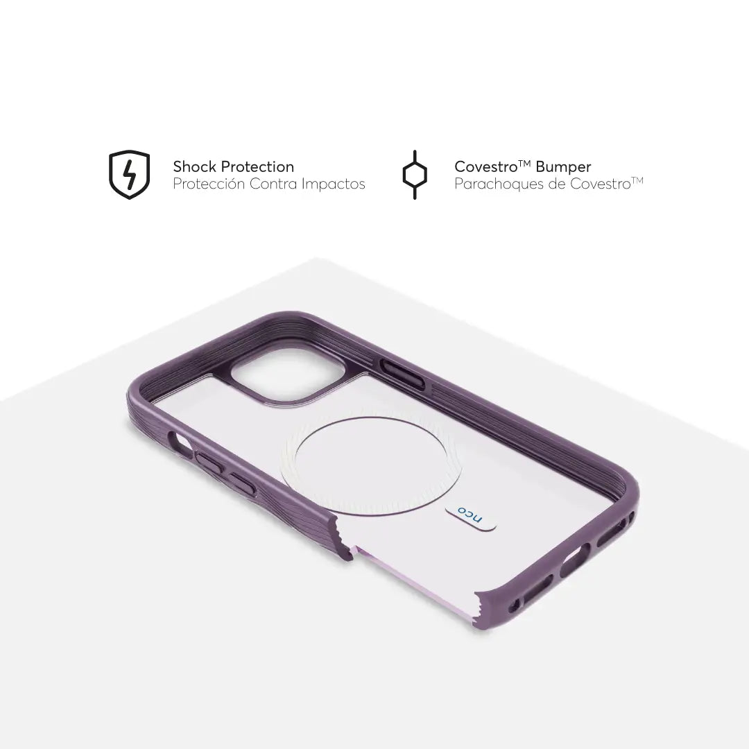 NCO SafeCase Grip With MagSafe Berry Purple para iPhone 14