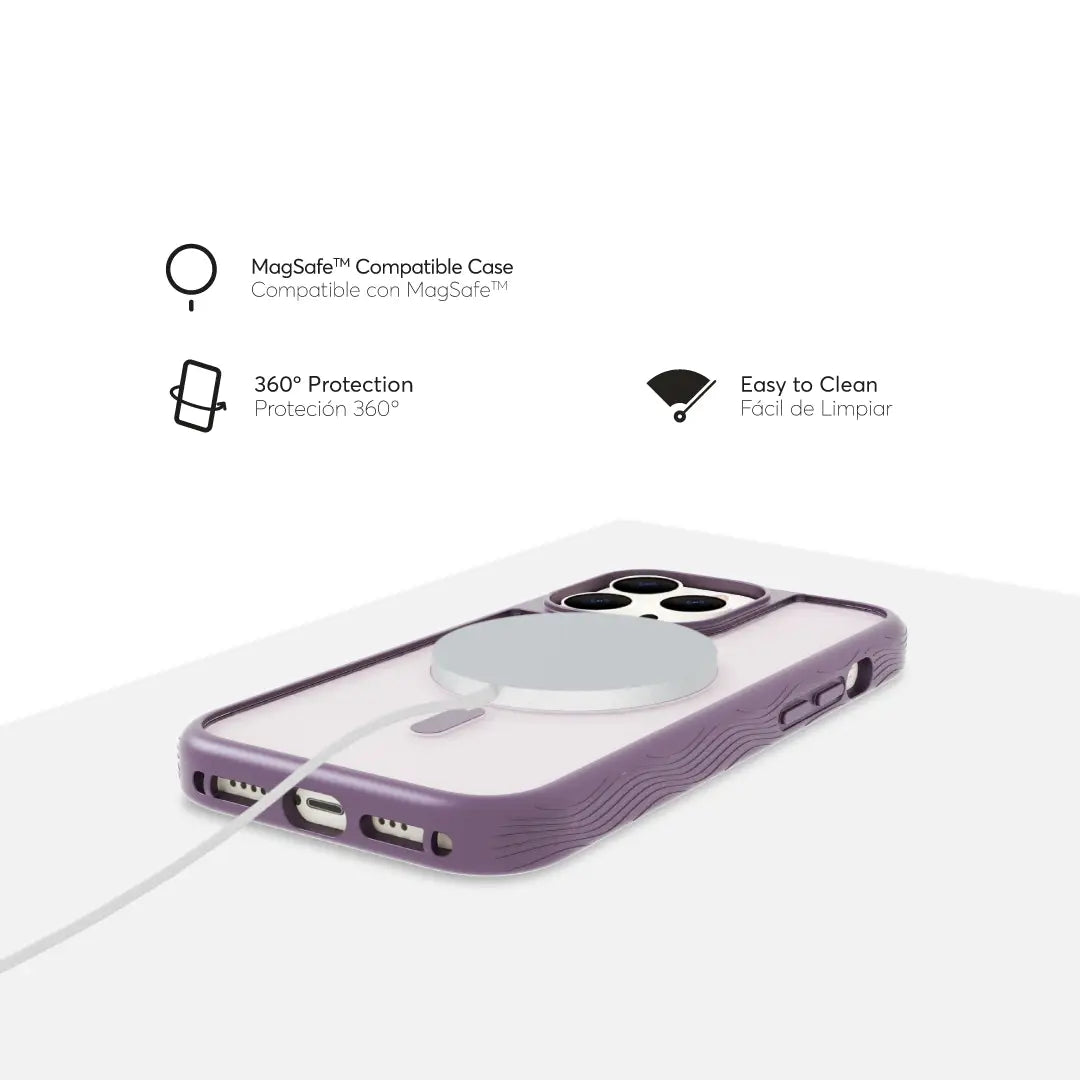 NCO SafeCase Grip With MagSafe Berry Purple para iPhone 14 Pro