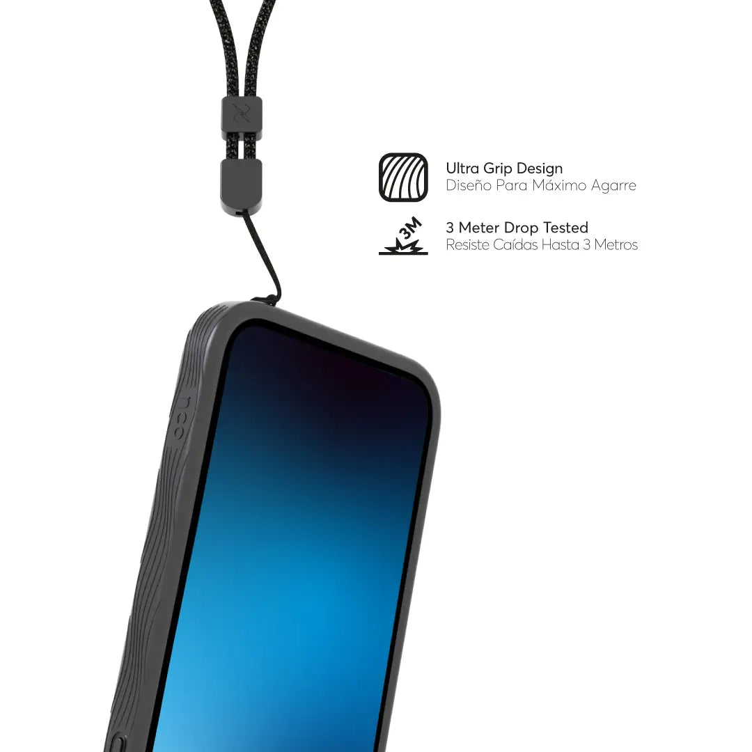 NCO SafeCase Grip With MagSafe Black para iPhone 14